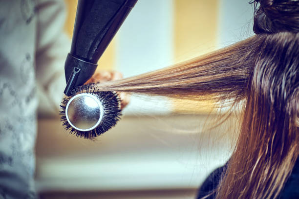 How does heat styling damage hair?