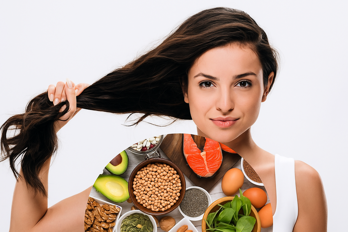 Best Diet for Healthy Hair: Nutrition Guide for Shiny & Strong Locks