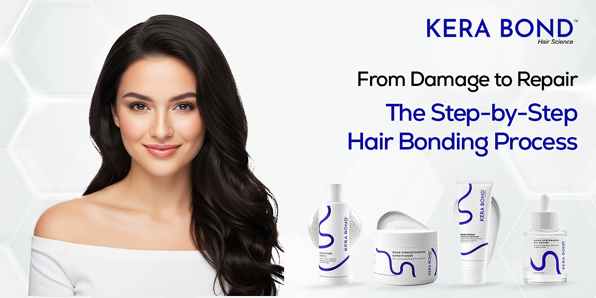 From Damage to Repair: The Step-by-Step Hair Bonding Process
