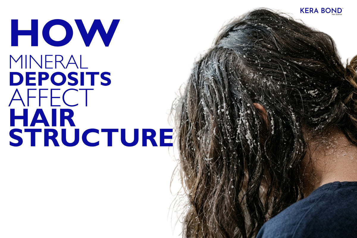 The Science of Hard Water and hair damage : How Mineral Deposits Affect Hair Structure